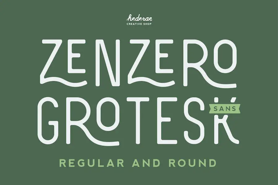 Zenzero Grotesk -