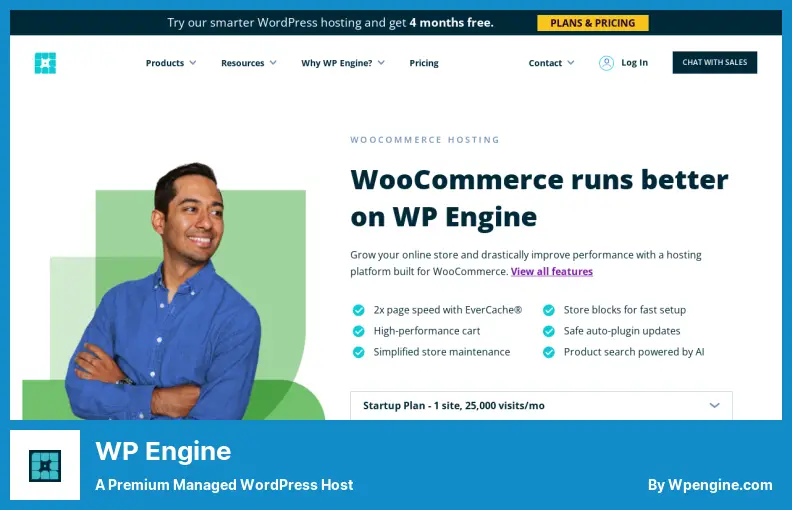 WP Engine - プレミアムマネージド WordPress ホスト