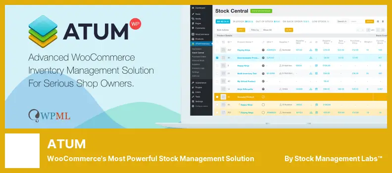 Плагин ATUM — самое мощное решение для управления запасами WooCommerce