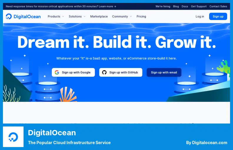 DigitalOcean - Popüler Bulut Altyapı Hizmeti