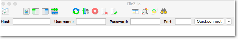 Filezilla быстрое подключение