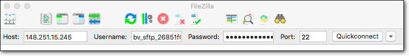 filezilla hızlı bağlantı