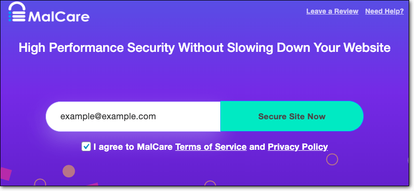 تحقق من الأمان باستخدام Malcare Plugin