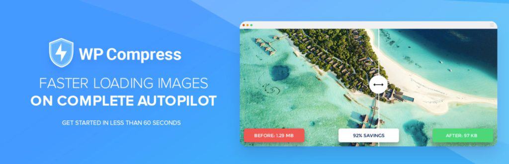 適用於 WordPress 的 WP Compress 圖片壓縮插件