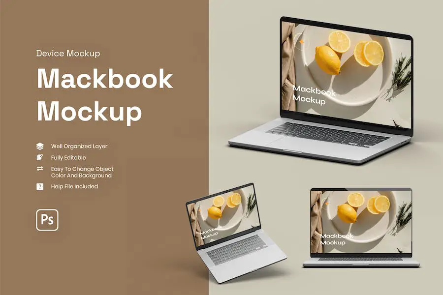 3D macbook maketi -