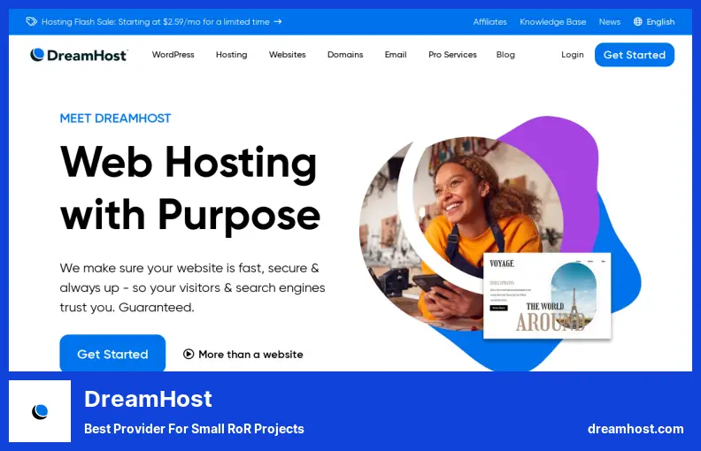 DreamHost - 小型 RoR 項目的最佳提供商