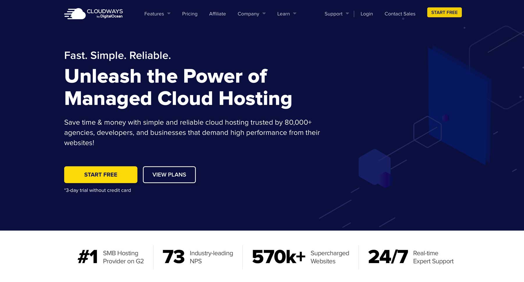 Cloudways hosting WordPress terbaik