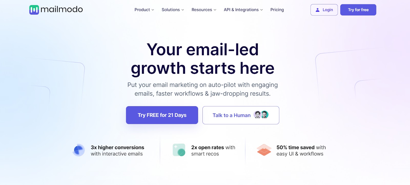 Mailmodo: Bulk Email Service