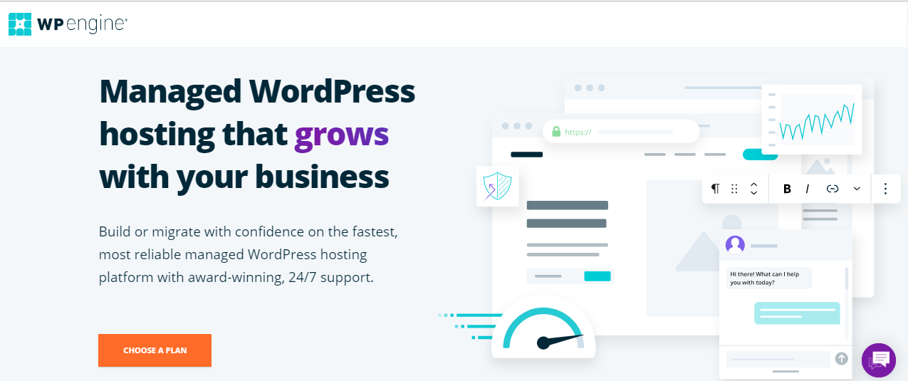 wp engine - Servizi di hosting WordPress per le imprese