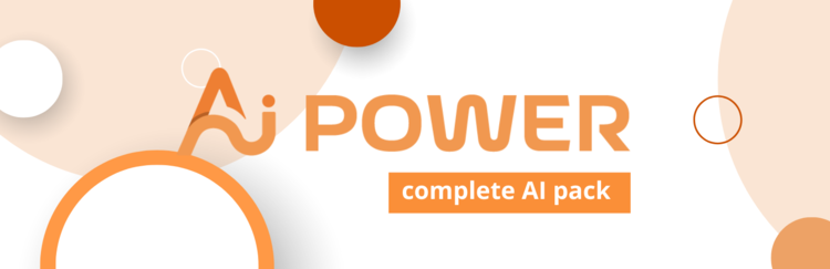 لافتة AI Power