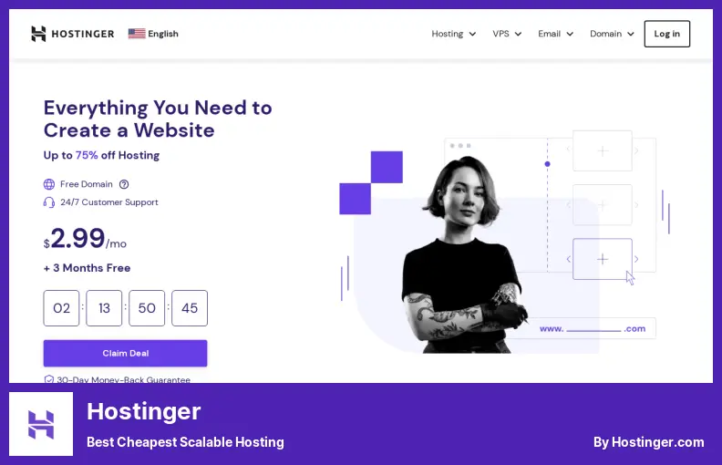 Hostinger - Hosting Skalabel Termurah Terbaik