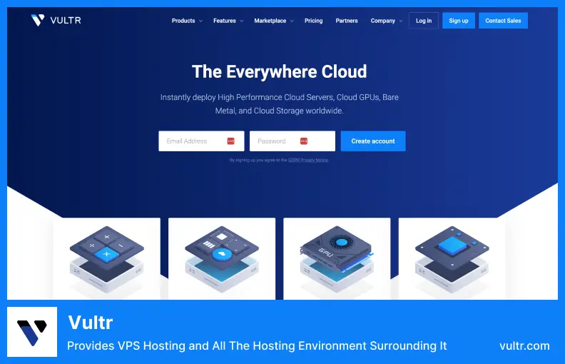 Vultr - Menyediakan Hosting VPS dan Semua Lingkungan Hosting di Sekitarnya