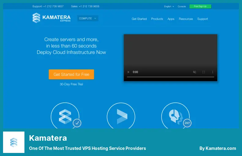 Kamatera - หนึ่งในผู้ให้บริการโฮสติ้ง VPS ที่น่าเชื่อถือที่สุด