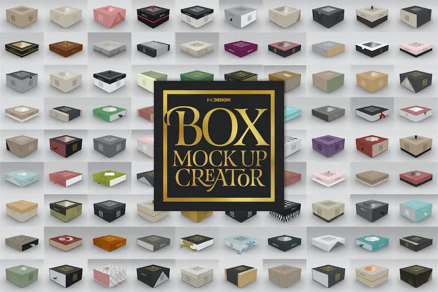 مُنشئ Box Mockup Creator -