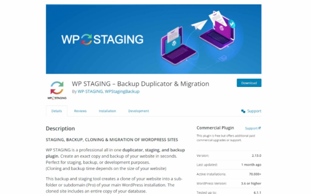 WP Staging