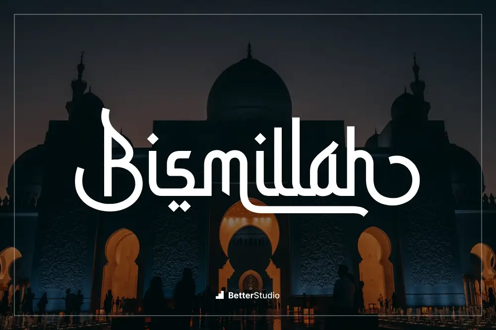 Bismillah -