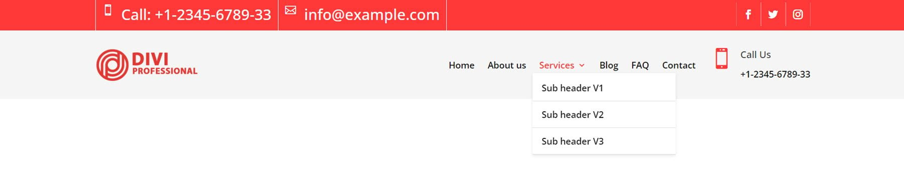 Tajuk Divi Webkit Serbaguna Utama