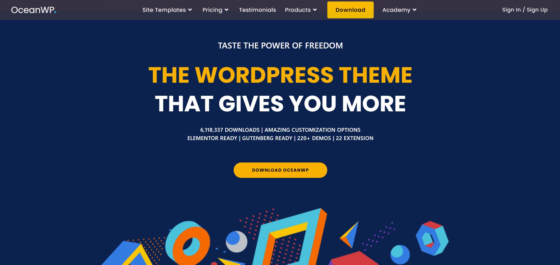 Tema WordPress OceanWP