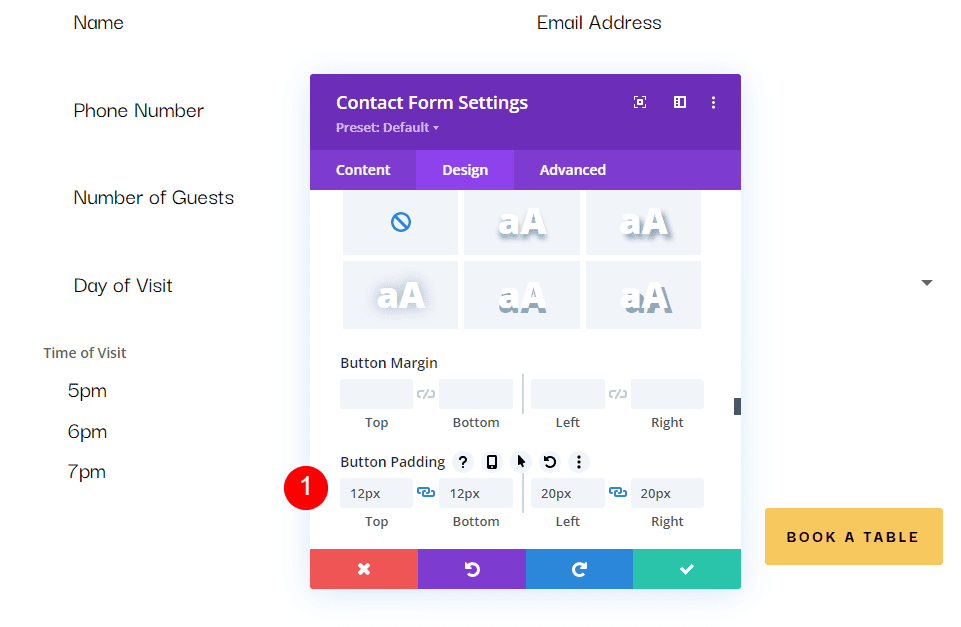 Exemplu de model de mesaj de rezervare la restaurant