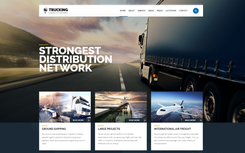 Themeforest Trucking