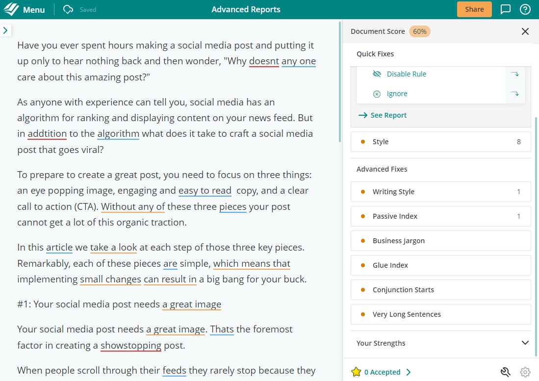 ProWritingAid: herramientas de blogs gratuitas para blogueros