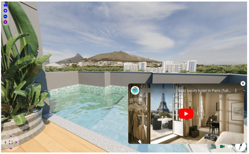 Video Penjelasan di Hotel Virtual Tour