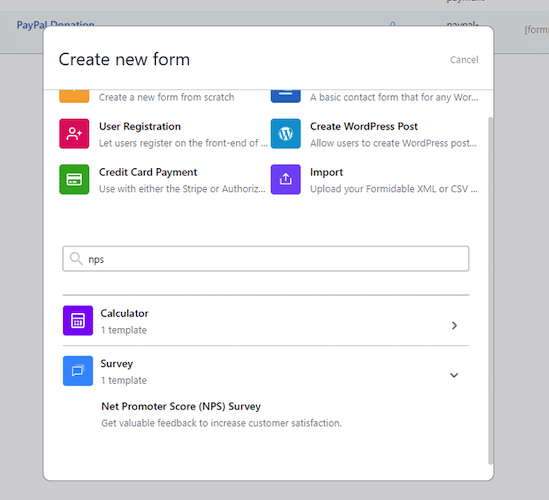 Как создать опрос NPS в WordPress с помощью шаблона