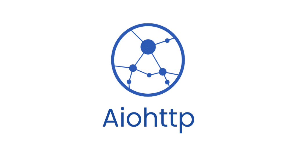 Logo formato dalla parola “Aiohttp” e da un grafico collegato.