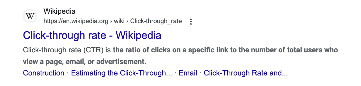 SERP meta descriptions