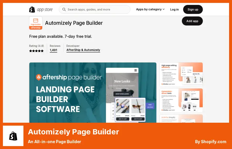 Automizely Page Builder - オールインワンのページビルダー