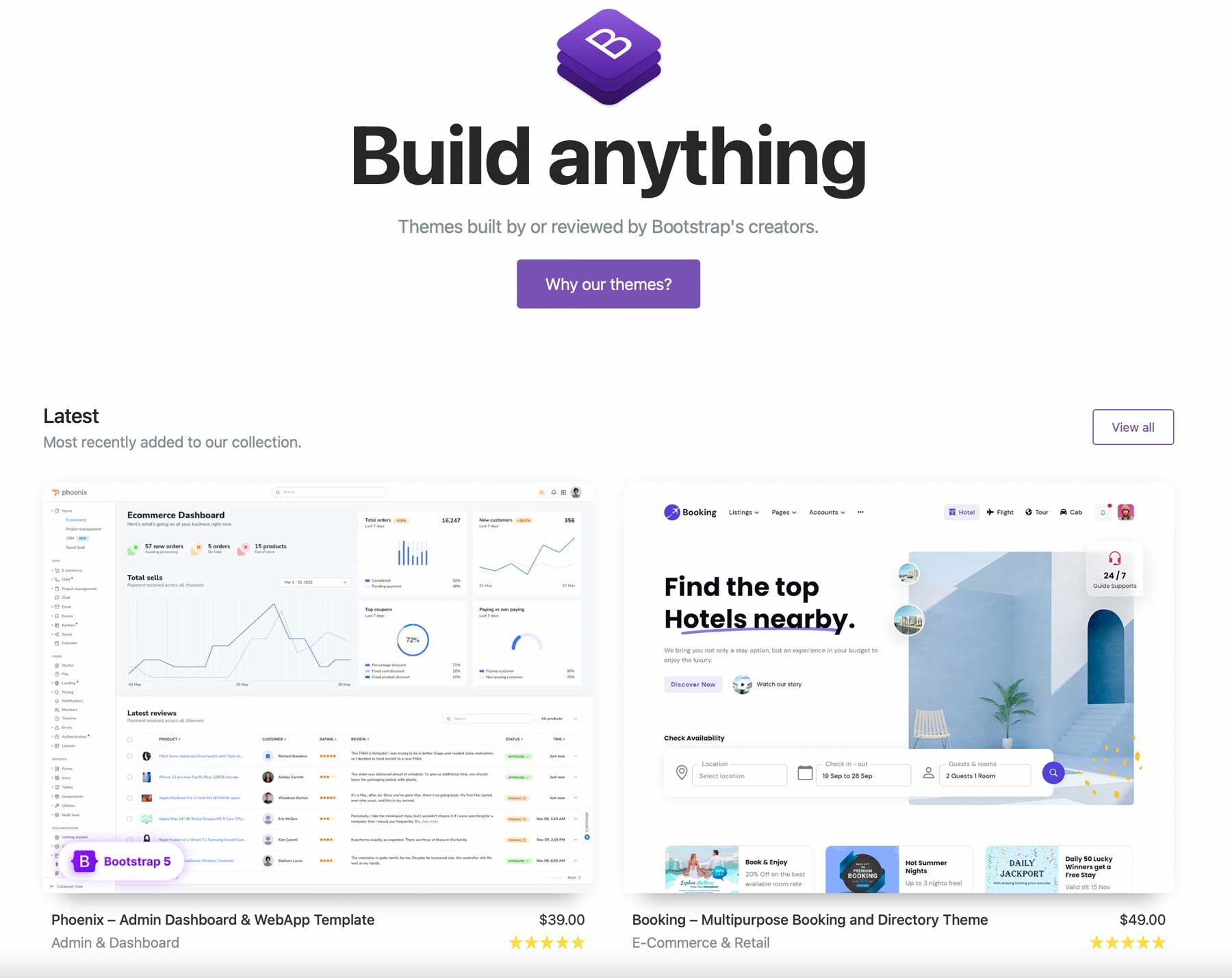 Bootstrap темы