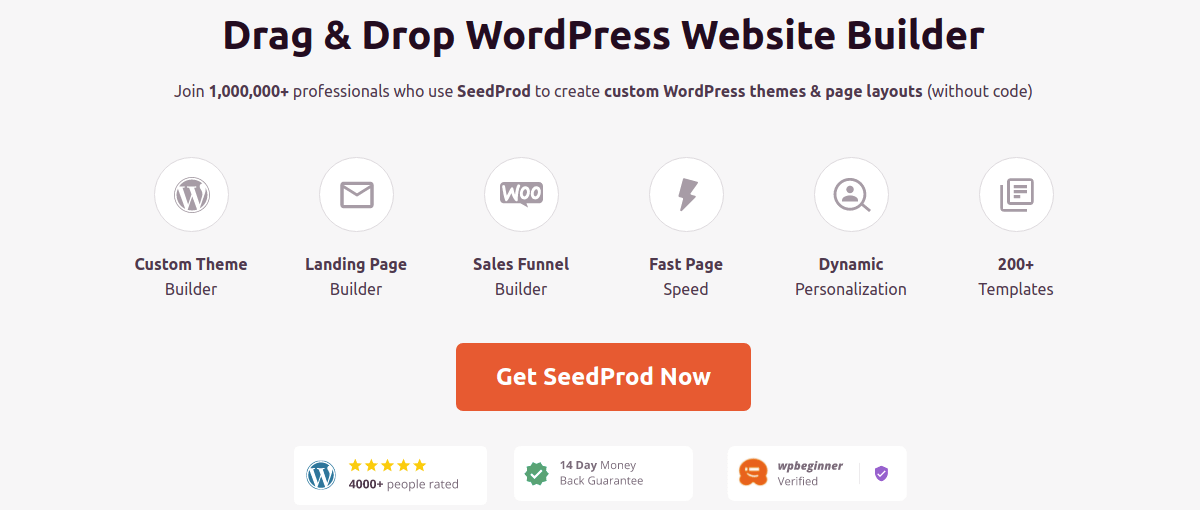 Плагин режима обслуживания SeedProd WordPress