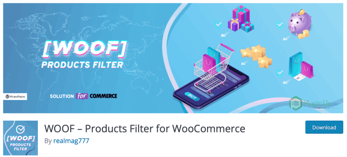 Filtr produktów WOOF dla WooCommerce