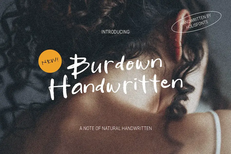 Burdown scritto a mano -