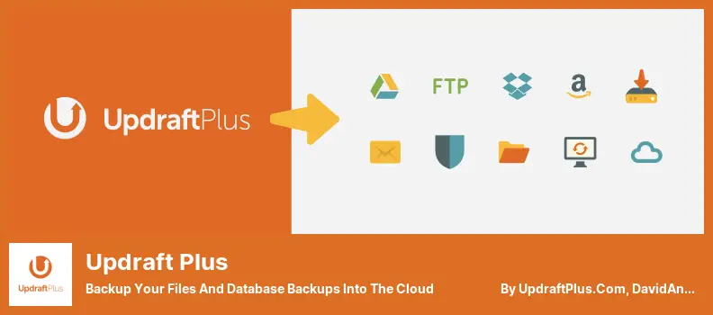 Updraft Plus 插件 - 将您的文件和数据库备份备份到云端