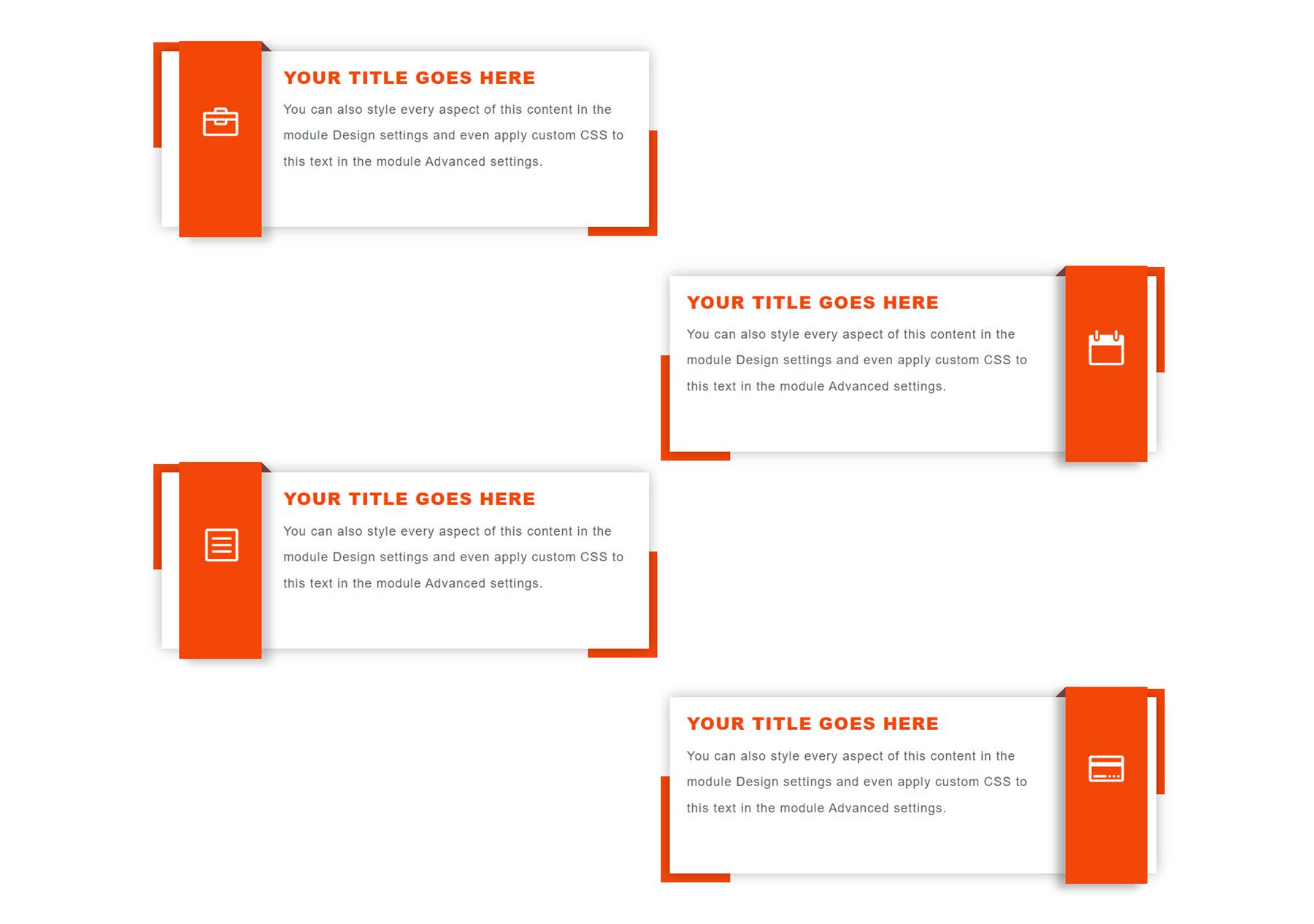 Divi Product Highlight Divi Timeline Layouts Układ pakietu 66