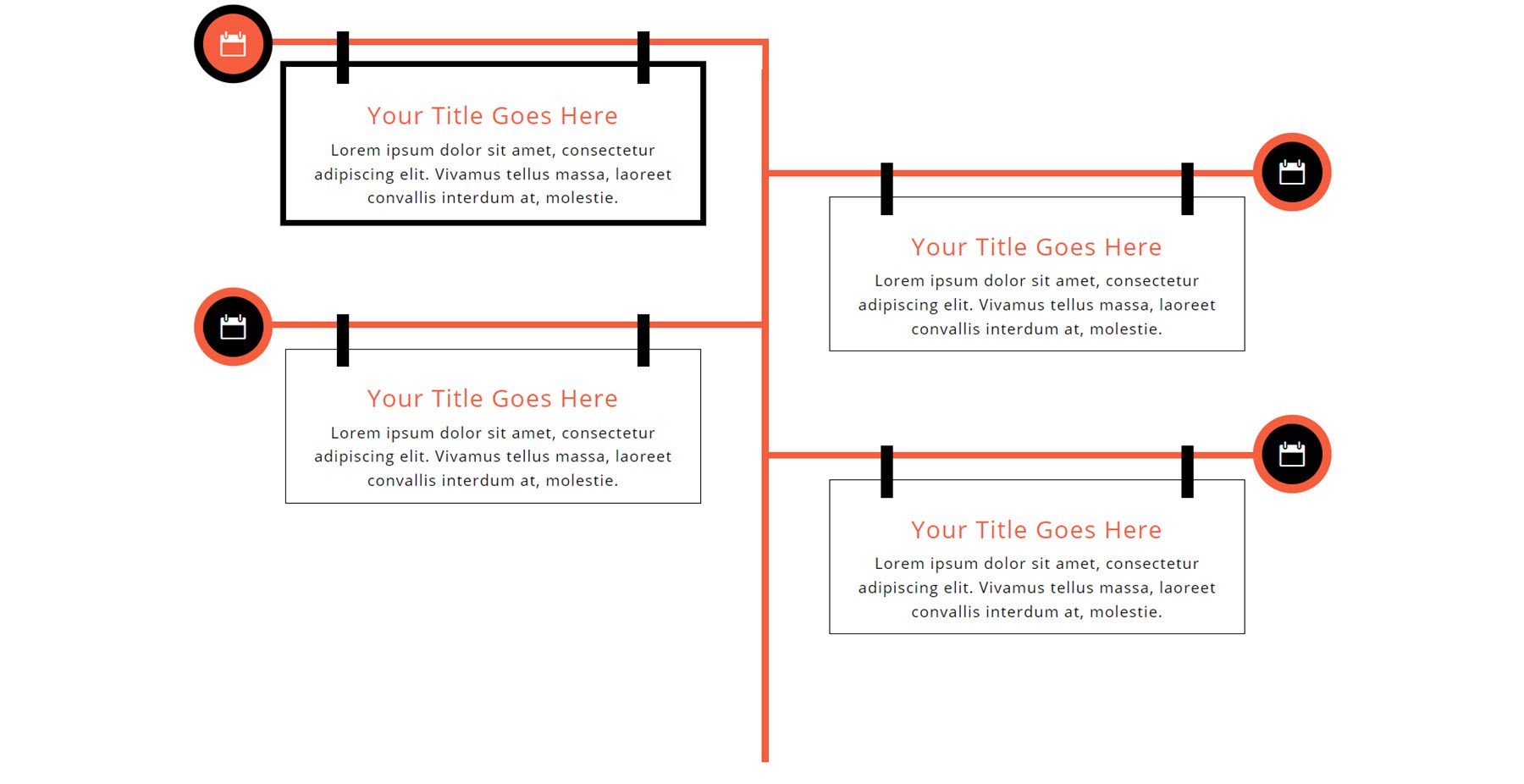 Evidențierea produsului Divi Divi Timeline Layouts Pack Layout 1