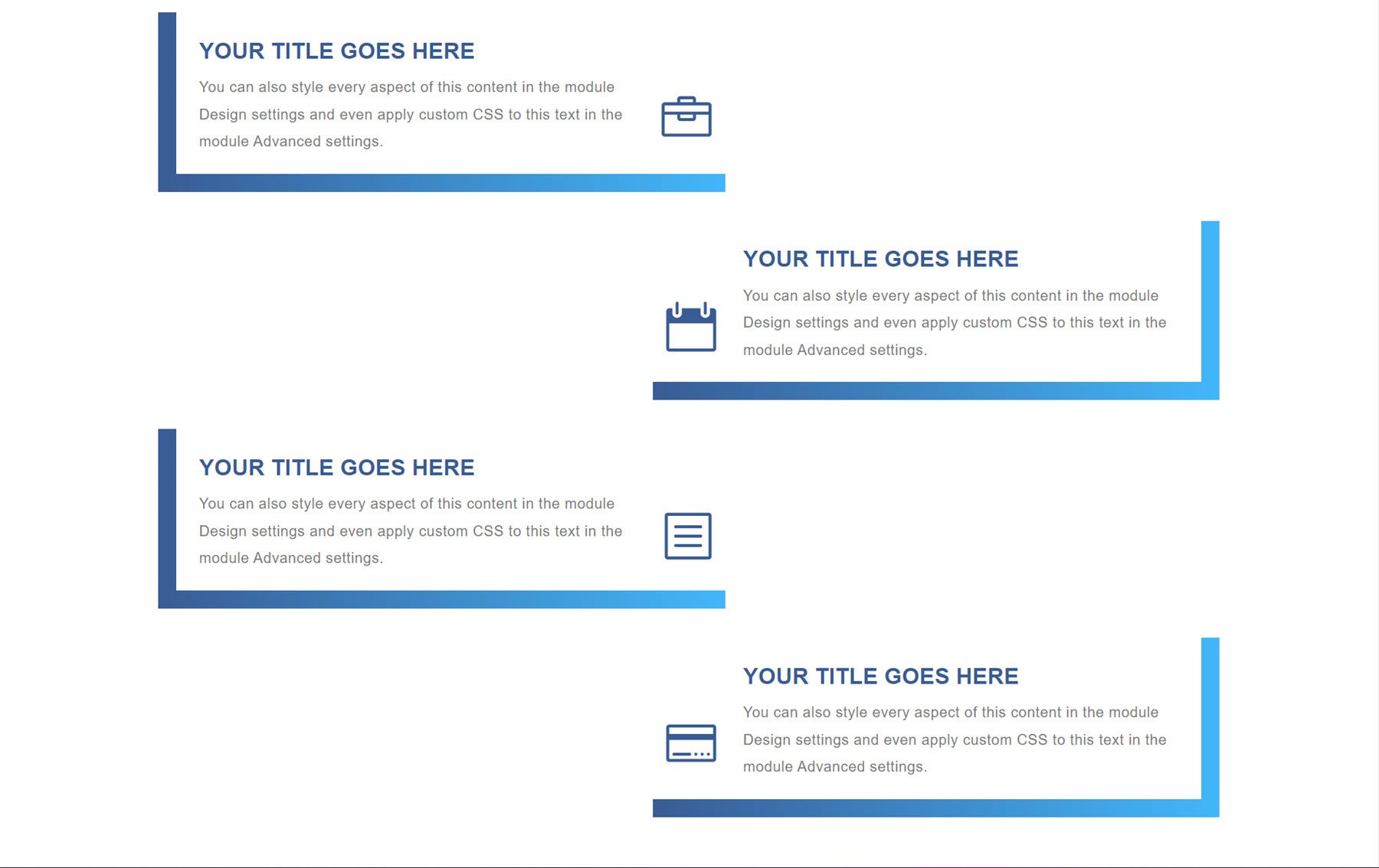 Divi Product Highlight Divi Timeline Layouts Układ pakietu 68