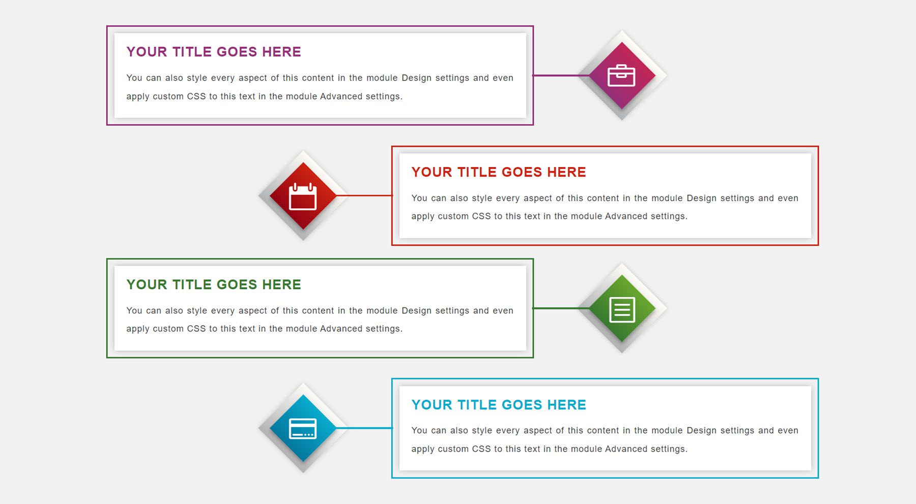 Divi Product Highlight Divi Timeline Layouts Pack Layout 76