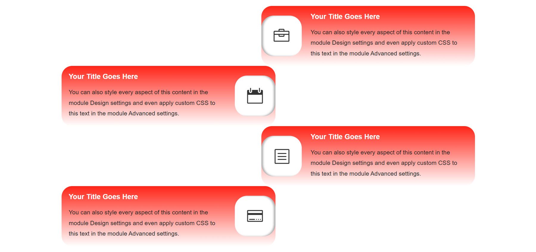 Divi Product Highlight Divi Timeline Layouts Pack Layout 94