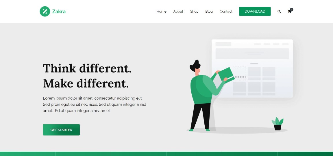 Zakra Agency WordPress-Theme