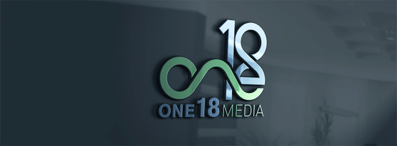 ภาพหน้าจอของโลโก้ ONE18MEDIA