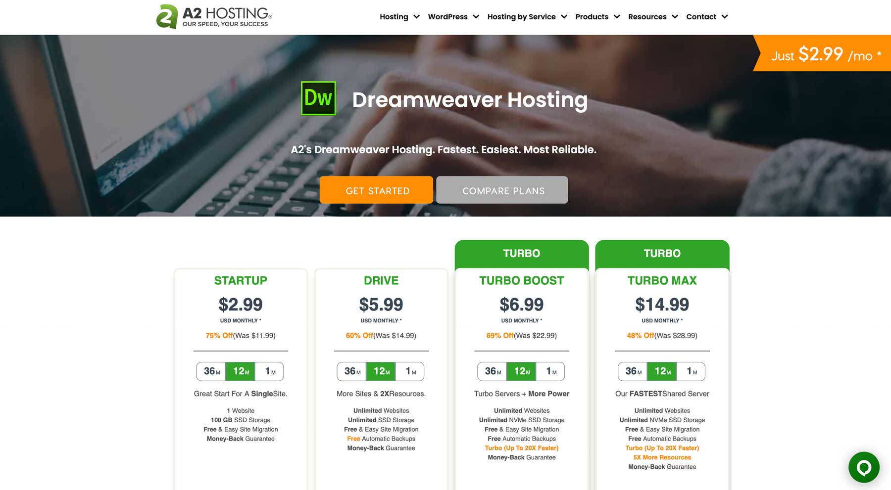 Hosting Dreamweaver