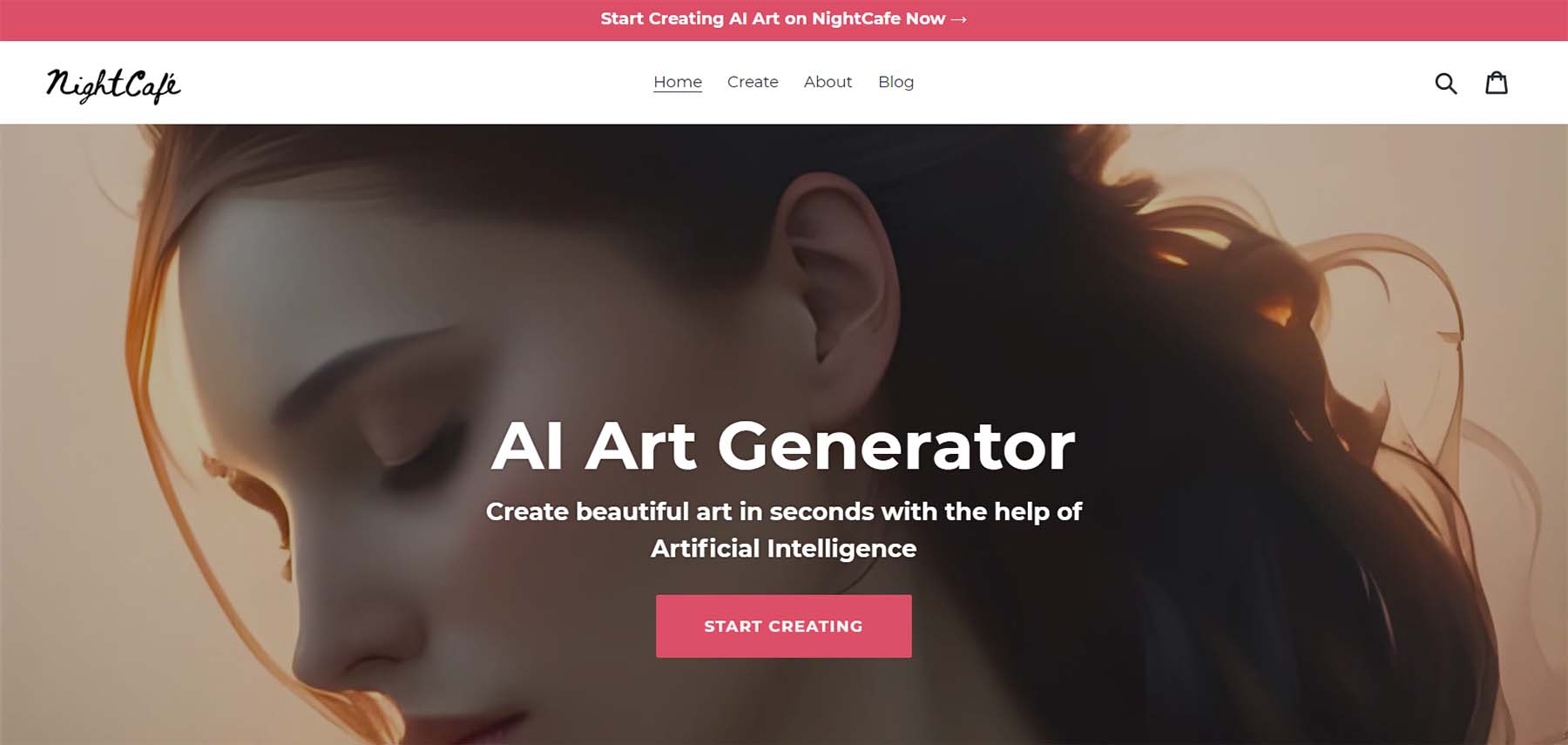 NightCafe AI Art Generator. مولد الفن NightCafe AI