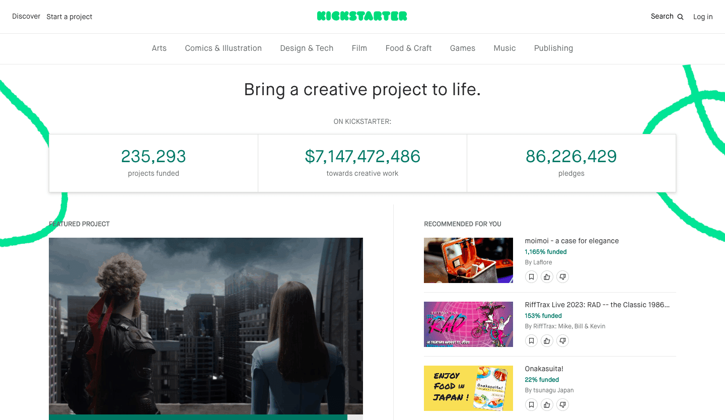 Kickstarter ar putea fi alegerea potrivită pentru următorul tău proiect