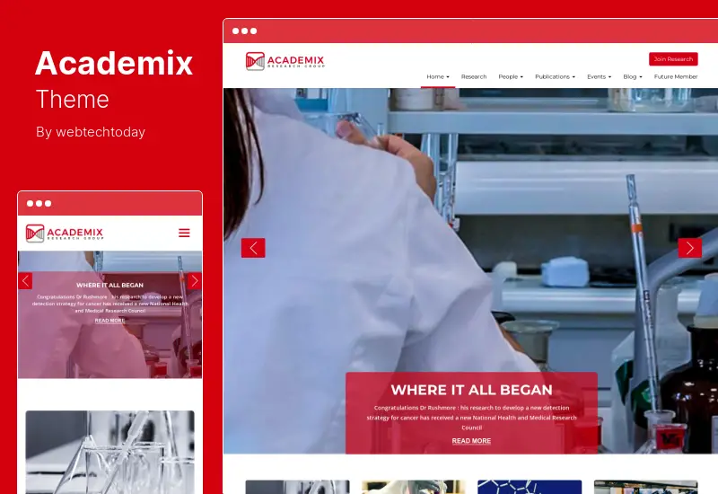 Tema Academix - Tema WordPress multiuso