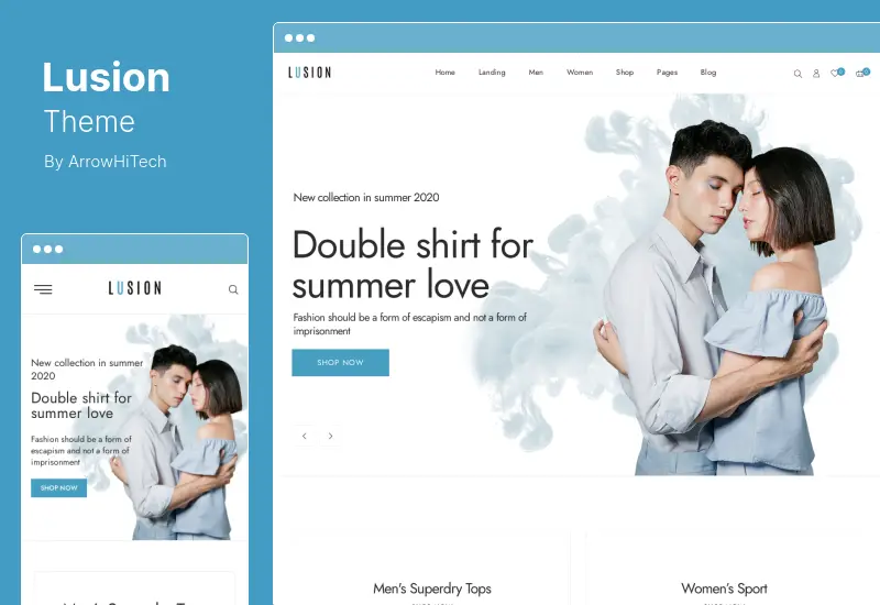 Lusion Theme - ธีม WordPress อีคอมเมิร์ซอเนกประสงค์