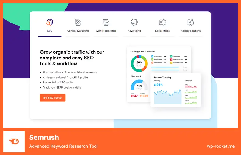 SEMrush - wszechstronne narzędzie SEO z potężnymi możliwościami budowania linków