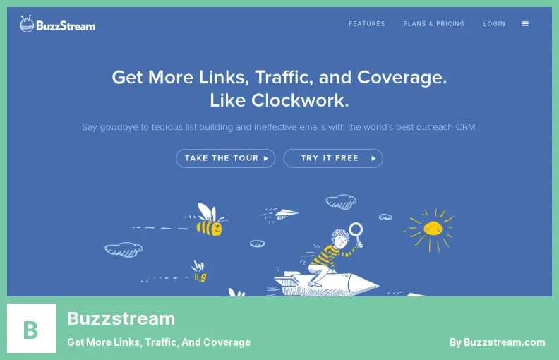 Buzzstream - Obtenha mais links, tráfego e cobertura