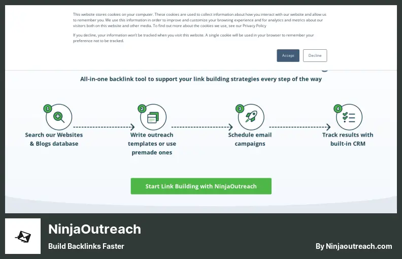 NinjaOutreach - بناء روابط خلفية بشكل أسرع